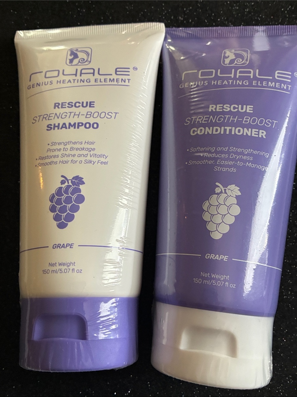 Royals Rescue Strength-Boost Shampoo and Conditioner
